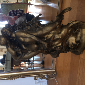 Bronze de Paul Gascq " Le baiser "