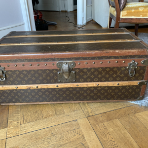 Malle Louis Vuitton Cabine en toile monogram