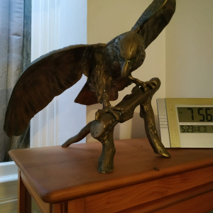 Aigle en bronze