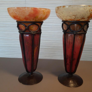 paire de vases signés SCHNEIDER