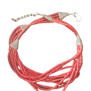 Bambou corail et silver plated KPA017, Numero 85