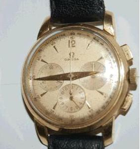 Chronographe Omega Vintage 0r 18 carat