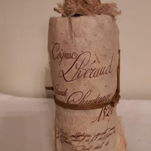 Millésime 1820 cognac l’heraud Grande Champagne étiquette très bonne état