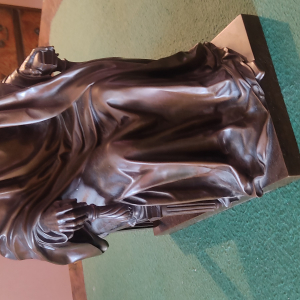 Sculpture en bronze 01 (Voltaire)