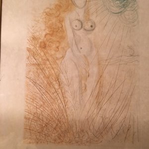 NAISSANCE de VENUS de Salvador DALI