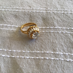 Bague femme diamants