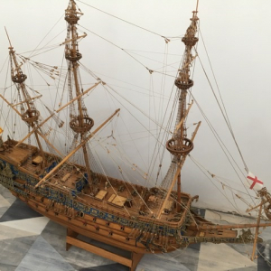Maquette de navire royal