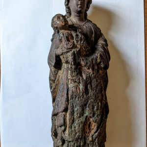 Sculpture Vierge à l'enfant