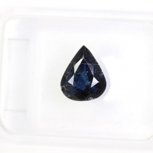 Deep Blue Saphir - 1.05 ct