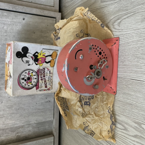 Radio réveil Bayard animé Mickey avec boîte