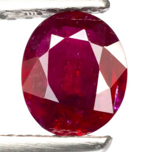 Rubis rouge profond - 0,65 ct