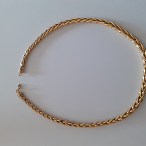 Collier maille palmier