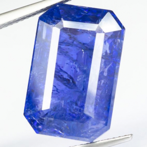 Tanzanite bleu violacé intense/vif - 20,80 ct