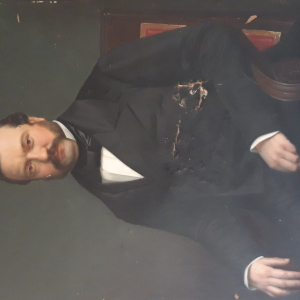 Edouard VIENOT, peinture sur toile