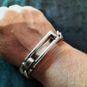 Bracelet Hermès argent