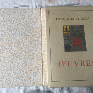 Œuvres de François Villon, avec lithographies, de 1943