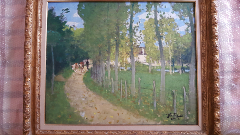 
															Chemin à Champs sur Yonne, Pierre-Eugène MONTEZIN
														