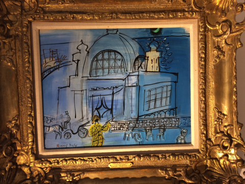 
															clair de lune à Nice de Raoul DUFY
														