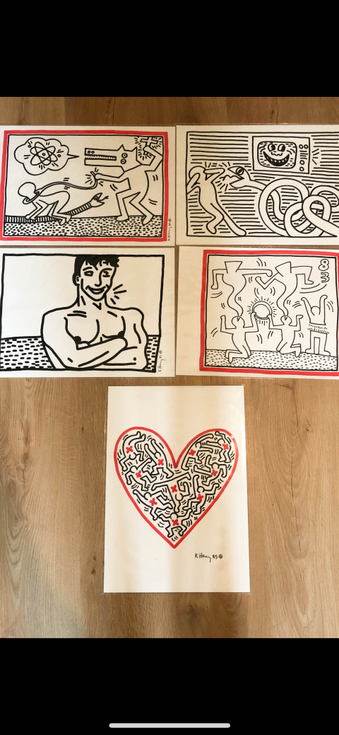 
															Keith haring
														