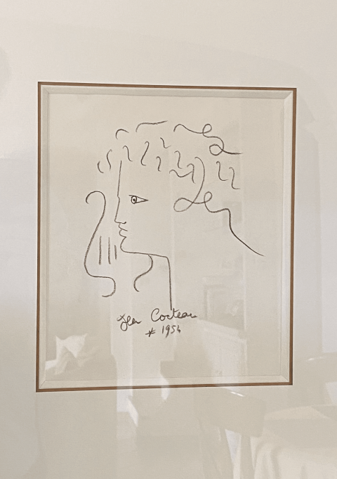 
															Jean Cocteau, crayon
														