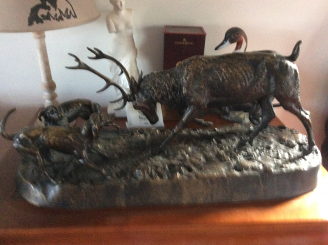 
															Bronze animalier sculpture de  laplanche
														