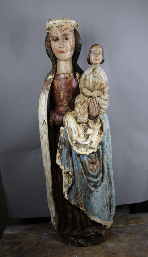 
															Vierge enfant medievale
														