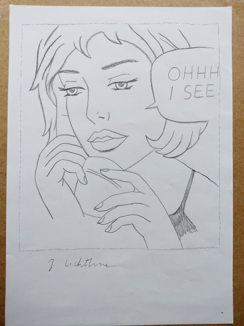 
															Genuine Roy Lichtenstein,
														