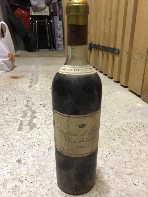 
															Château d'Yquem 1921
														