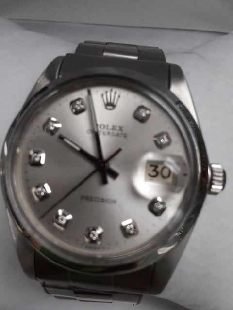 
															Ancienne Rolex oysterdate precision stainless steell annee 1965
														