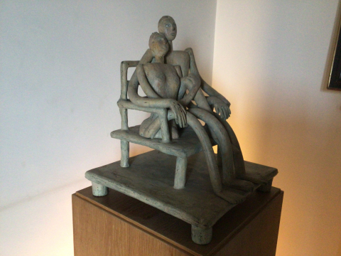 
															Le Roi y La Reine, bronze, 1995 (1/8)
														