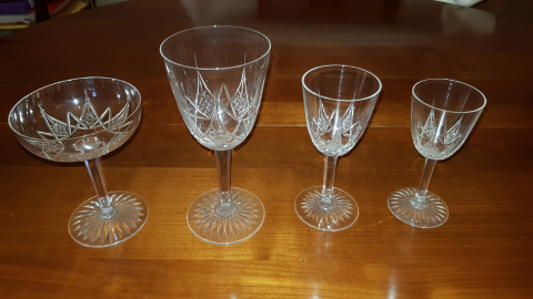 
															Verres Baccarat modele Epron
														