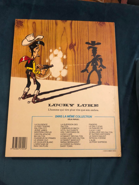 
															Lucky luke 1988 dédicacé par Morris
														