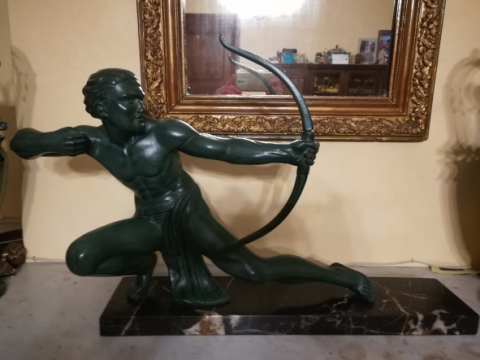 
															Salvatore MELANI - statue Archer
														