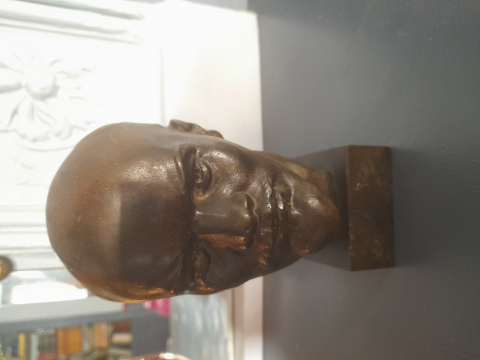 
															Buste Lenine russe bronze années 70/80
														