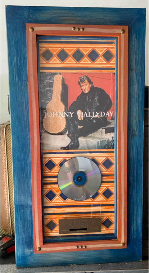 
															Disque de Platine - Johnny Hallyday
														