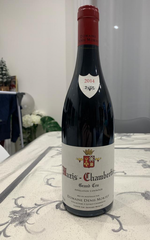 
															Domaine Denis Mortet, Mazis-Chambertin Grand Cru, 2014, Très bon état de l'étiquette
														