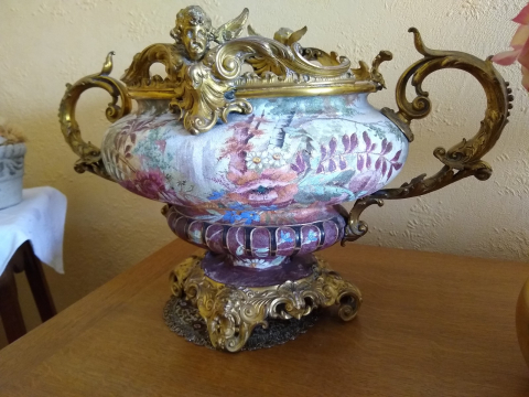 
															Coupe porcelaine bronze
														