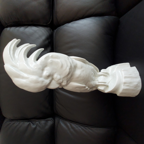 
															Sculpture perroquet cacatoès
														