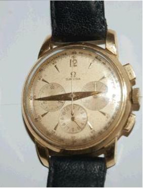 
															Chronographe Omega Vintage 0r 18 carat
														