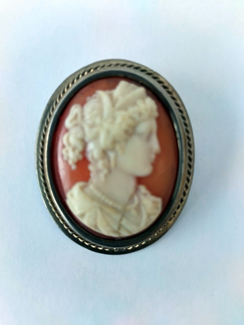 
															broche camée
														