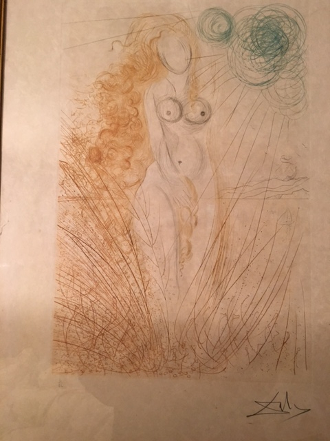 
															NAISSANCE de VENUS de Salvador DALI
														