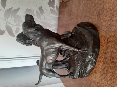 
															bronze animalier Léon Bureau
														