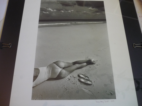 
															Photo noir et blanc 20X30 cm signée Jean-Loup Sieff-1981
														