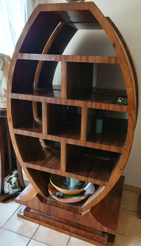 
															Etagere ovale art deco
														