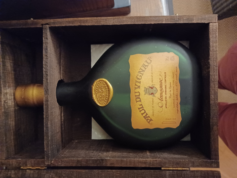 
															L'armagnac Paul du vignau 1934
														