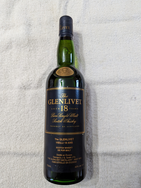 
															The Glenlivet 18 ans
														