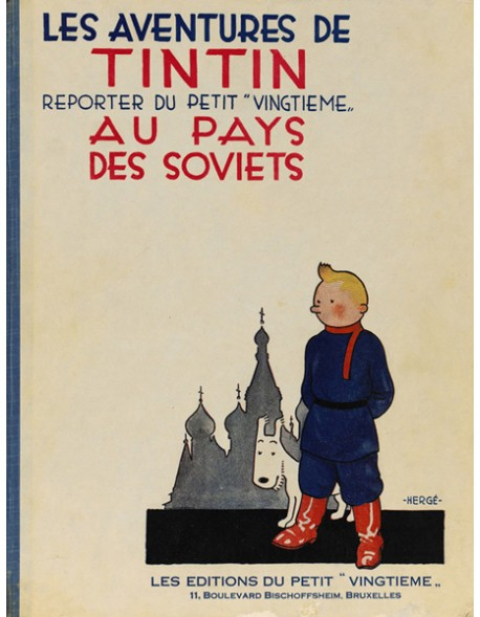 
															Tintin au pays des soviets
														