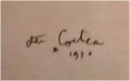 
															Lithographie signé Jean Cocteau
														
