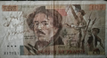 
															billet de 100 francs dédicacé par Serge Gainsbourg , et aussi une pastel de mr Claude Nougaro
														