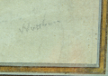
															Dessin signé Watteau.
														